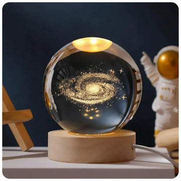 Solar System Crystal Table Lamp